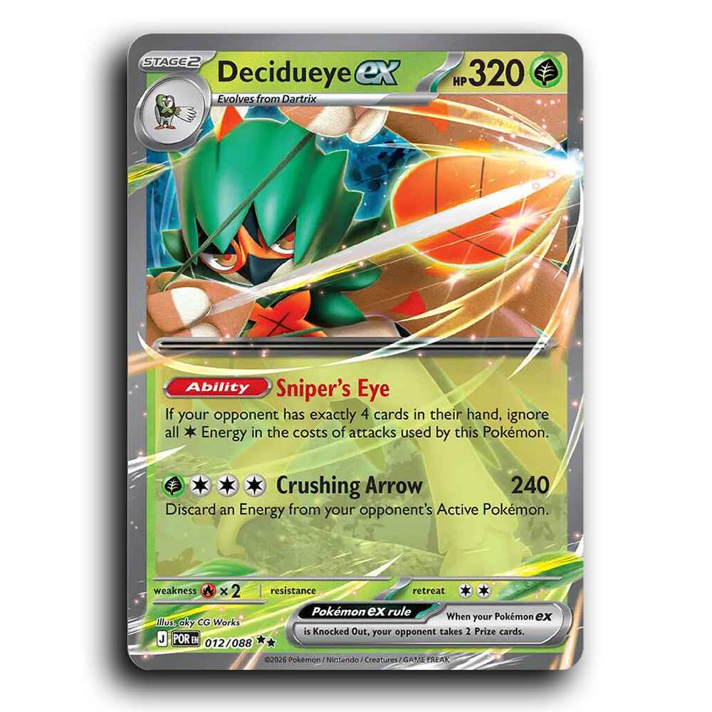 Decidueye ex - 012/088