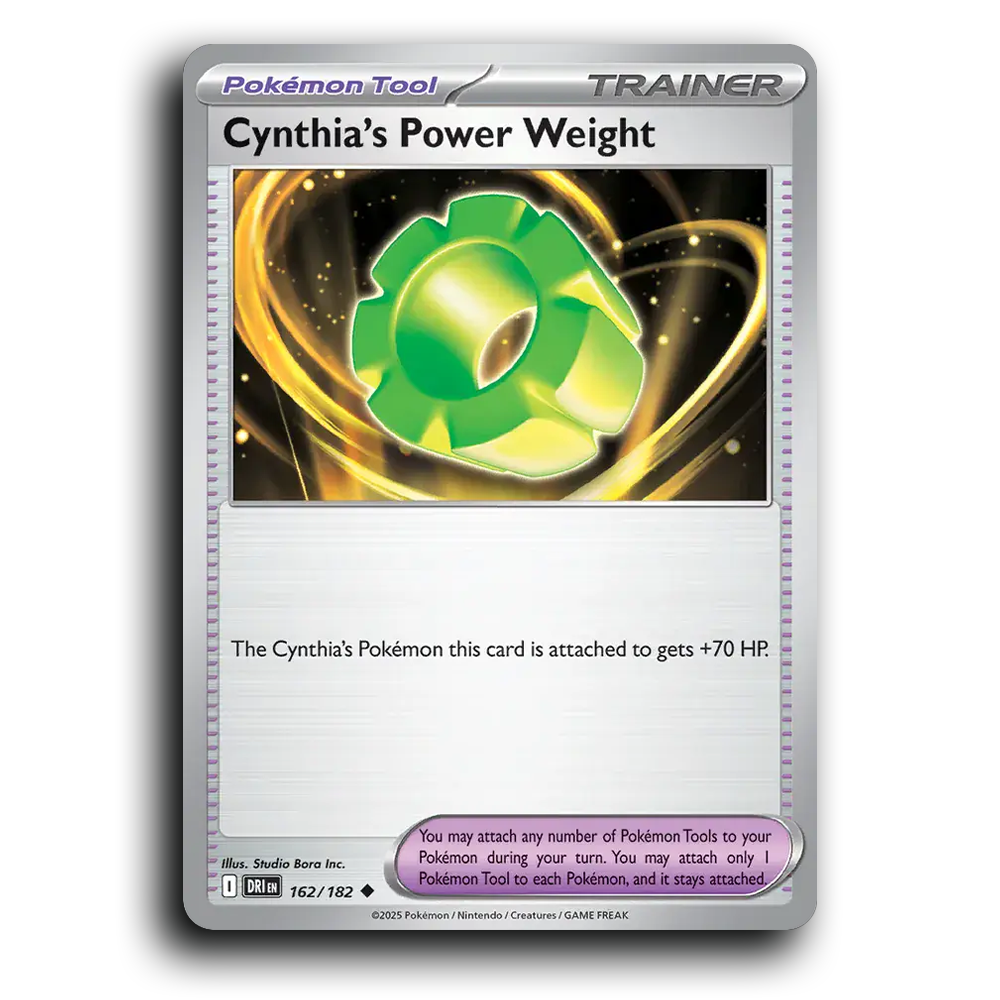 Cynthia's Power Weight