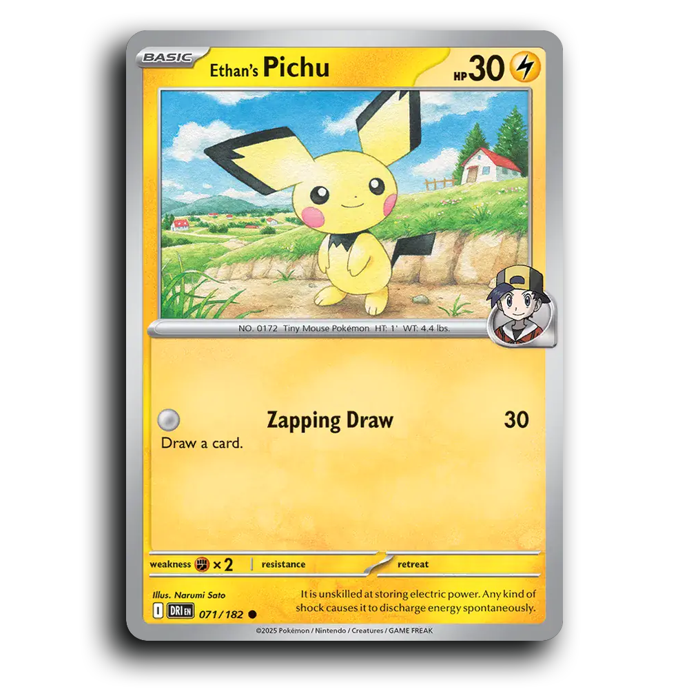 Ethan's Pichu