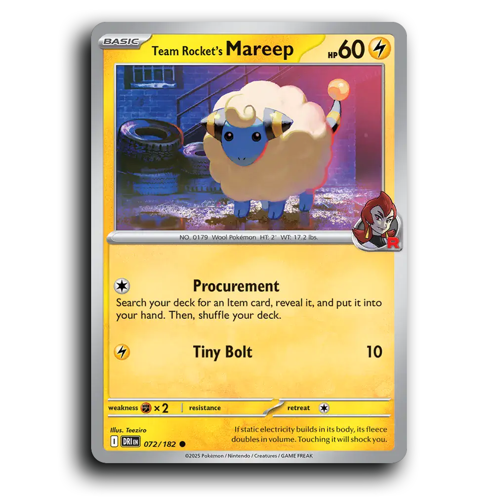 Team Rocket's Mareep