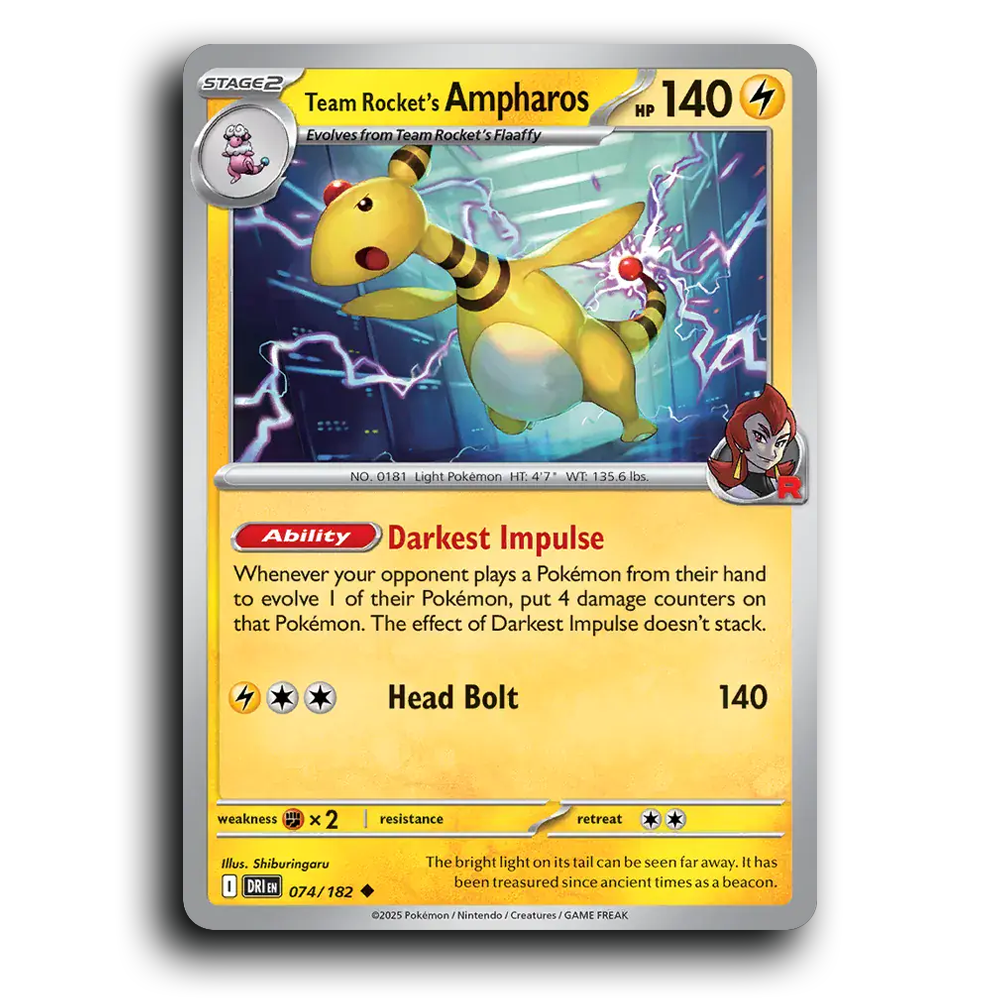 Team Rocket's Ampharos
