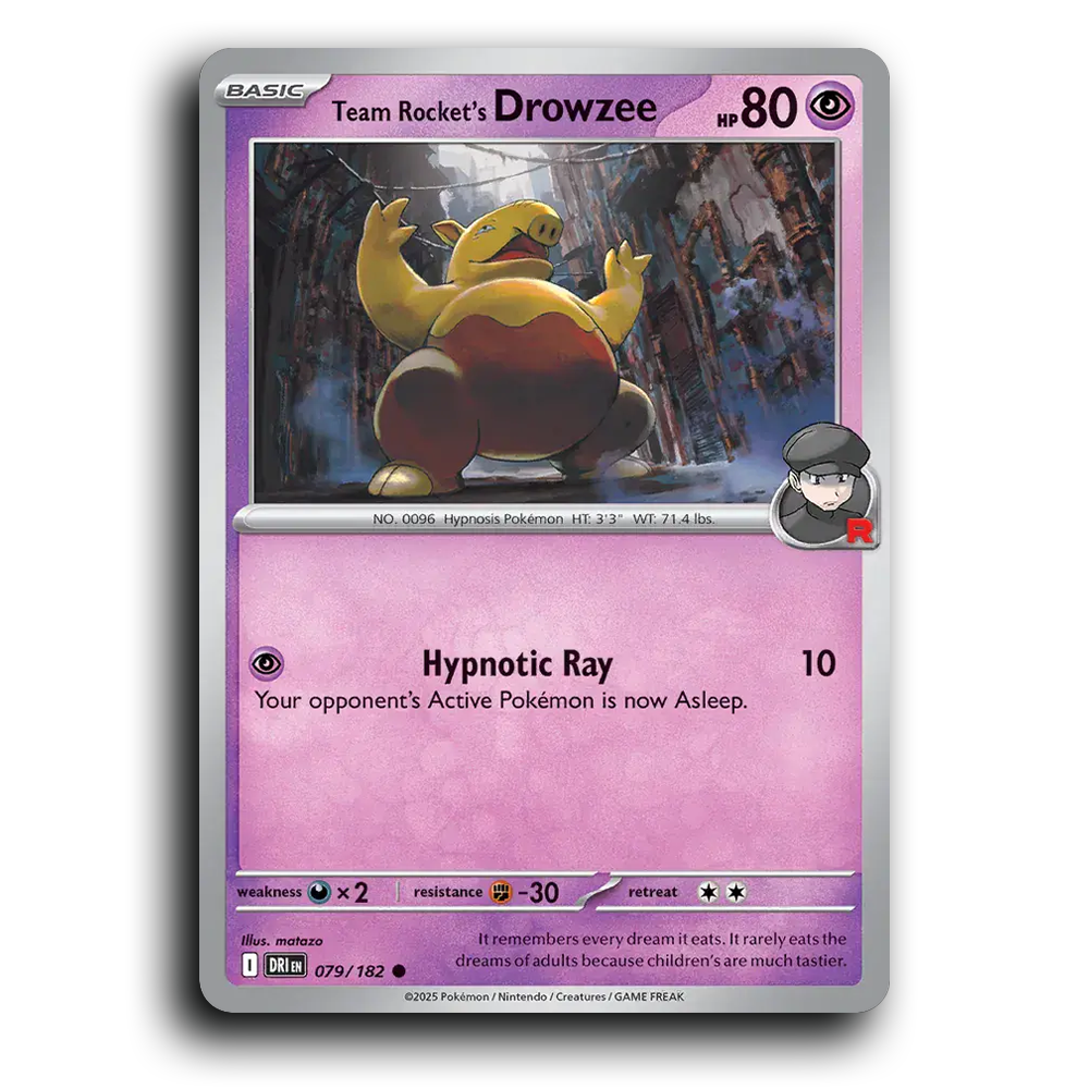Team Rocket's Drowzee