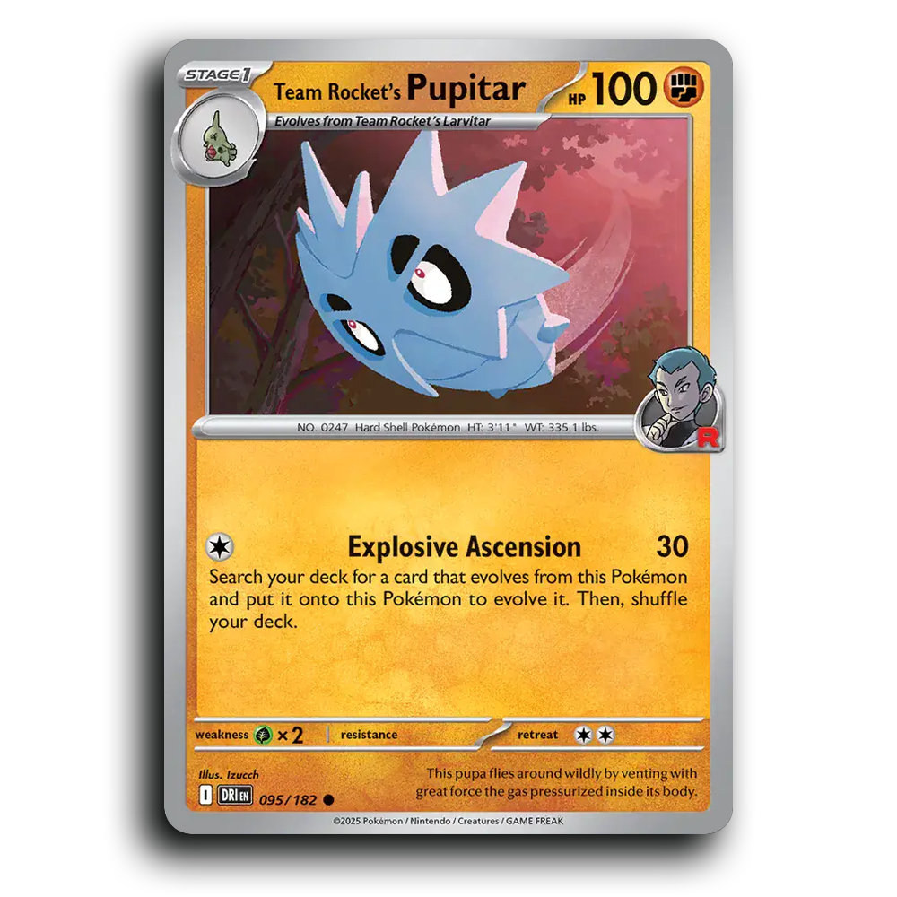 Team Rocket's Pupitar