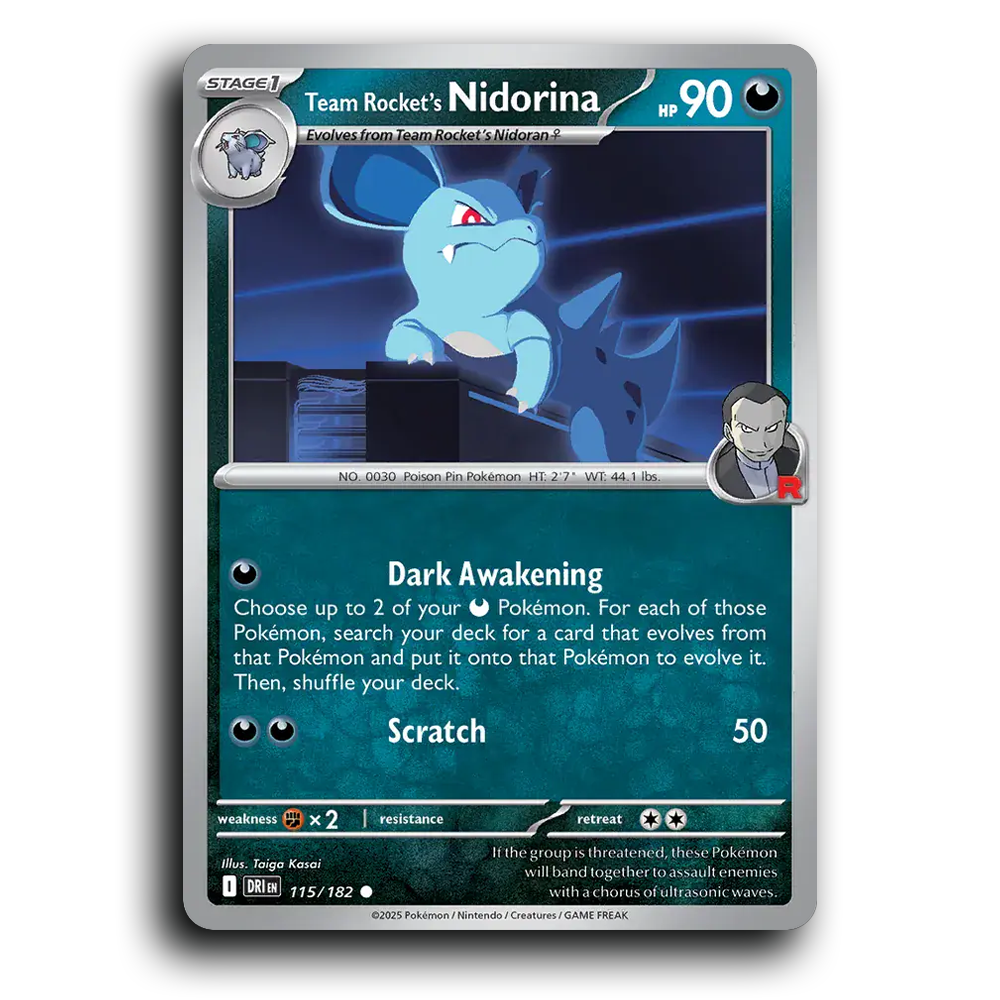 Team Rocket's Nidorina