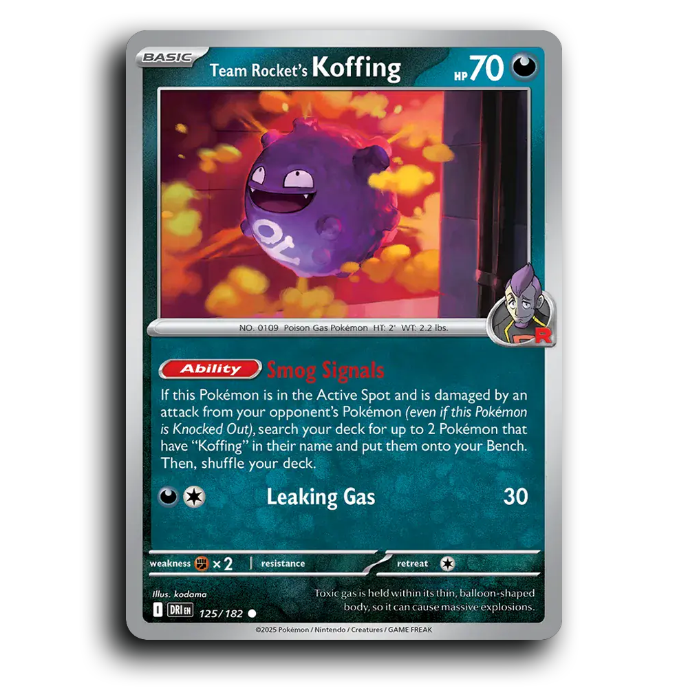 Team Rocket's Koffing