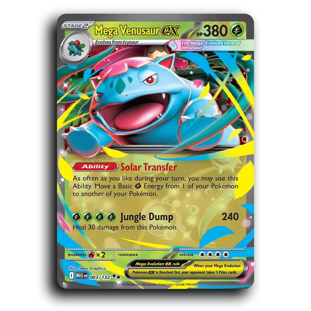 Mega Venusaur ex - 003/132 [Mega Evolution]