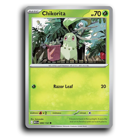 Chikorita - 008/132 [Mega Evolution]