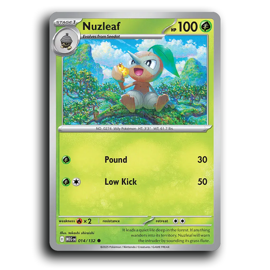Nuzleaf - 014/132 [Mega Evolution]