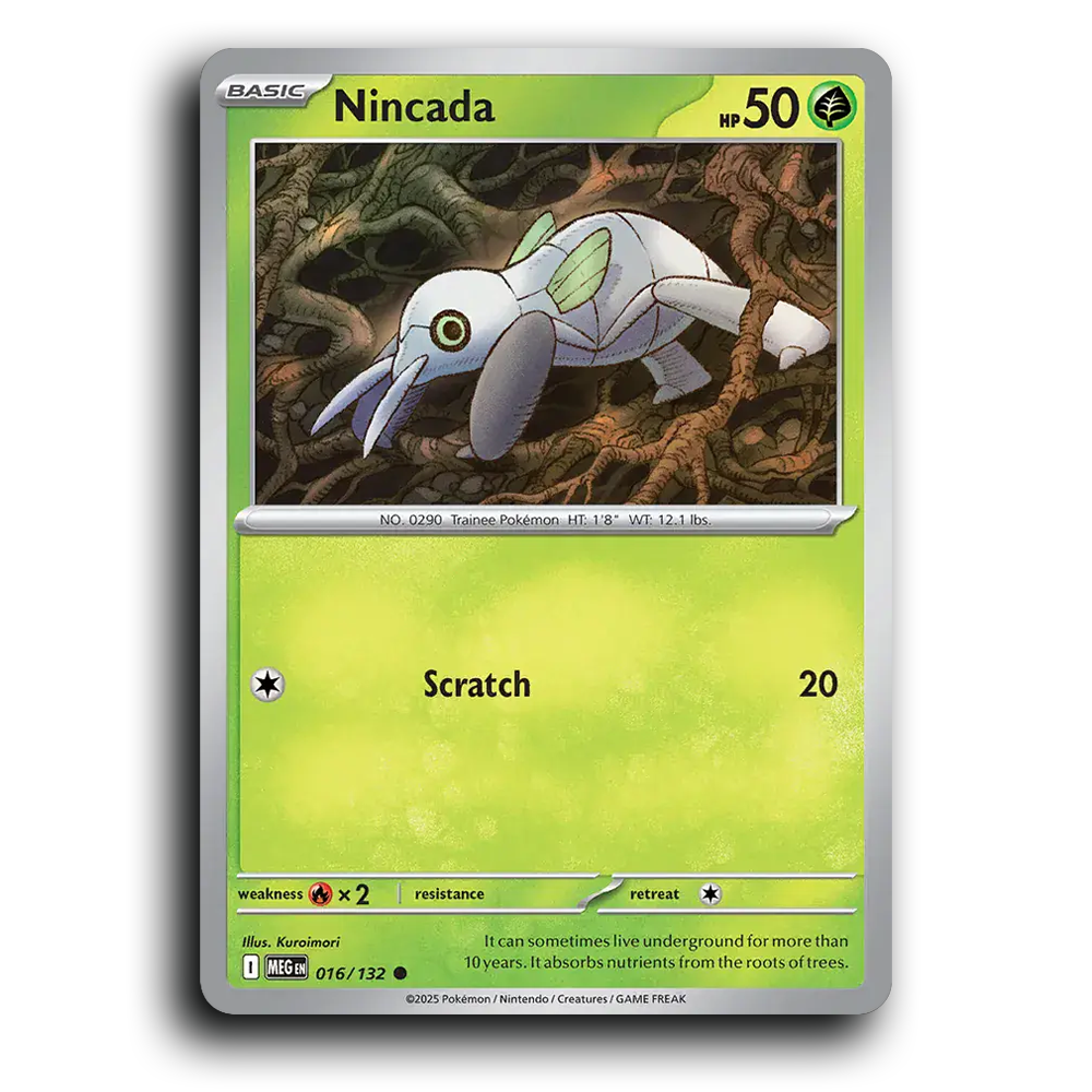 Nincada - 016/132 [Mega Evolution]