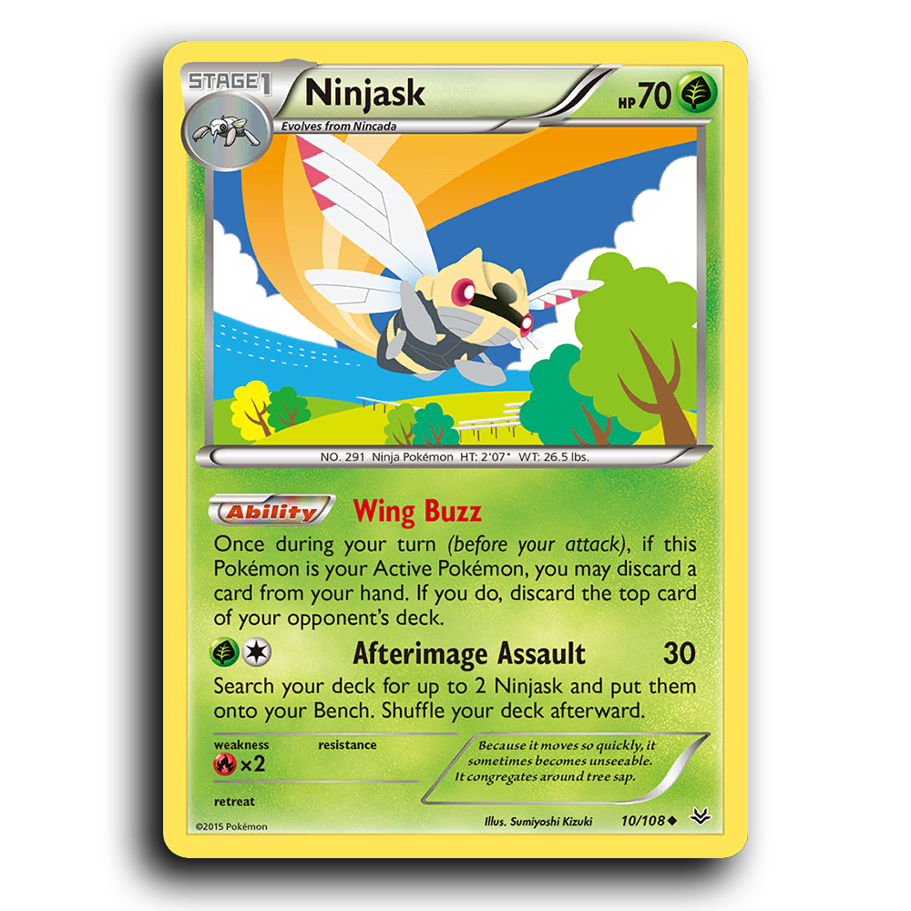 Ninjask (10/108) [Roaring Skies]