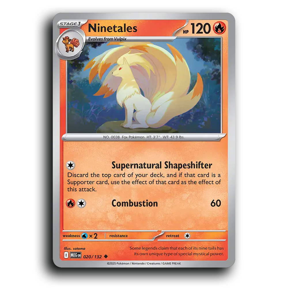 Ninetales - 020/132 [Mega Evolution]