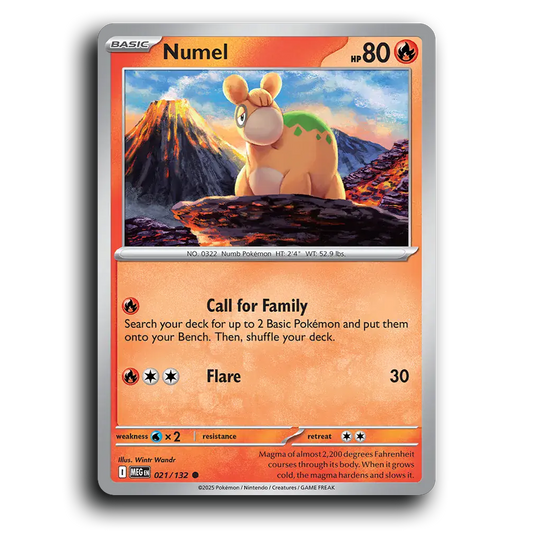 Numel - 021/132 [Mega Evolution]