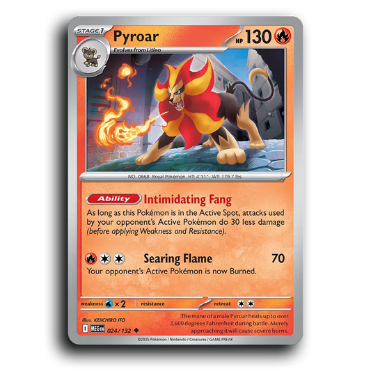 Pyroar - 024/132 [Mega Evolution]
