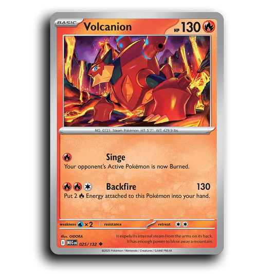 Volcanion - 025/132 [Mega Evolution]