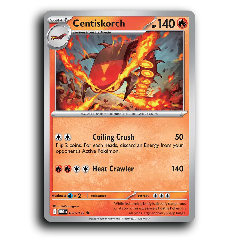 Centiskorch - 030/132 [Mega Evolution]