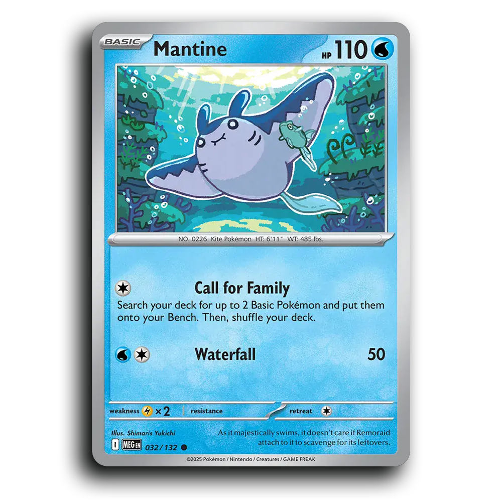 Mantine - 032/132 [Mega Evolution]