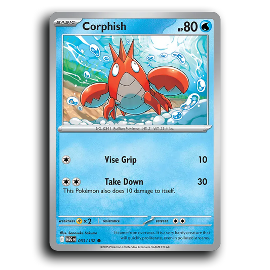 Corphish - 033/132 [Mega Evolution]