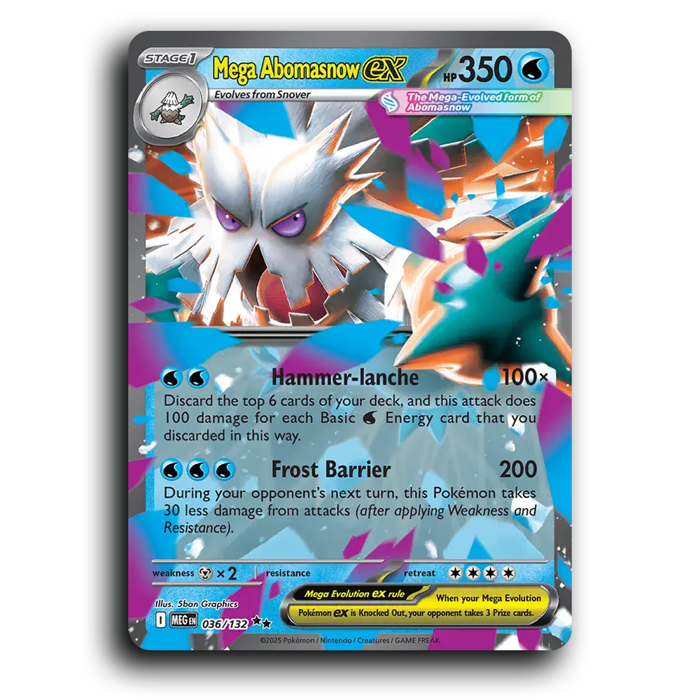 Mega Abomasnow ex - 036/132 [Mega Evolution]