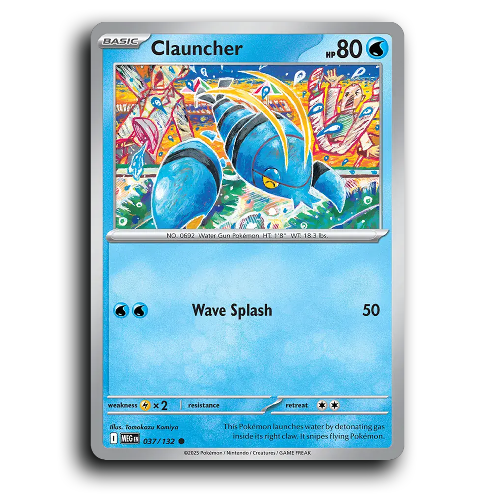 Clauncher - 037/132 [Mega Evolution]