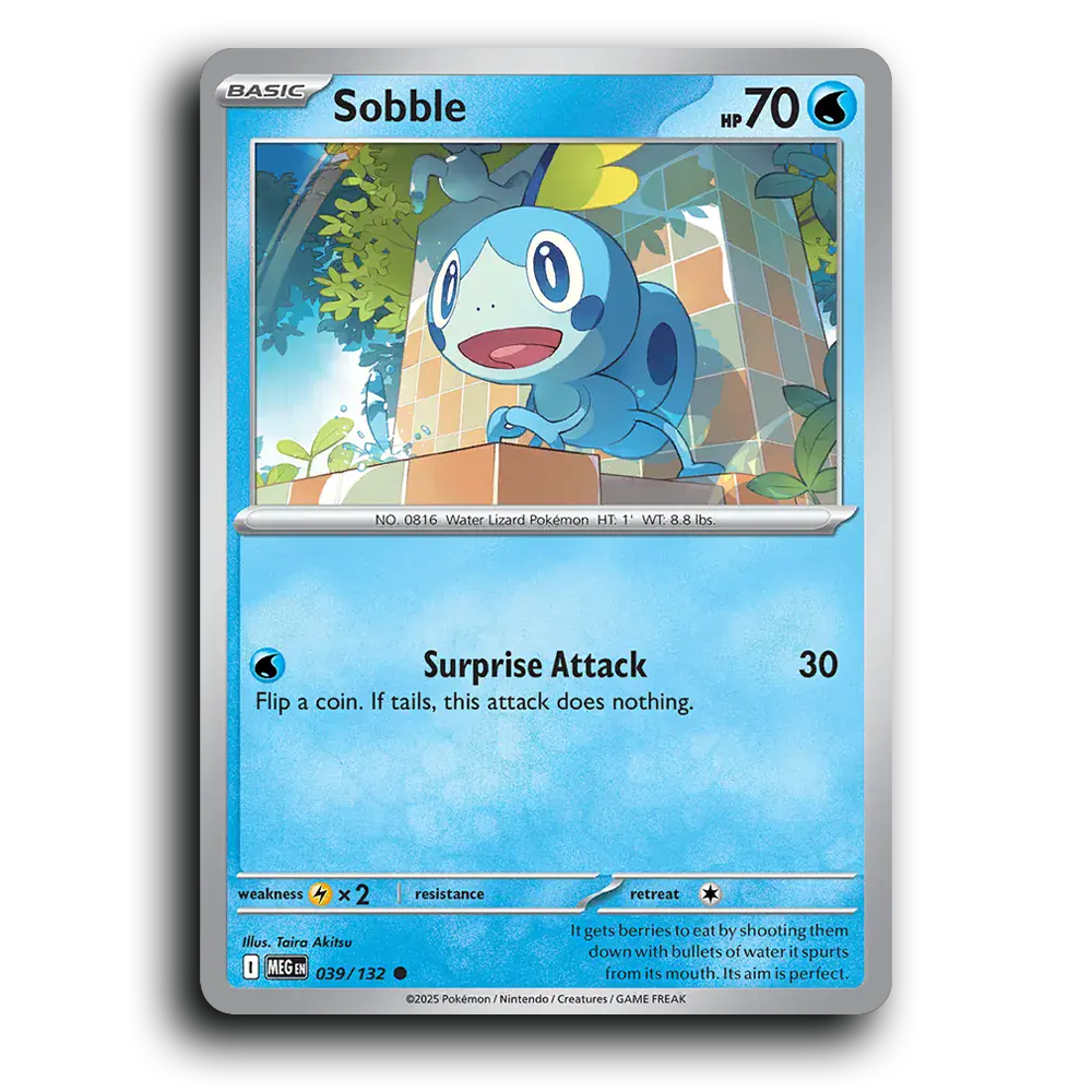 Sobble - 039/132 [Mega Evolution]