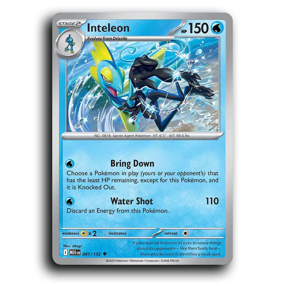 Inteleon - 041/132 [Mega Evolution]
