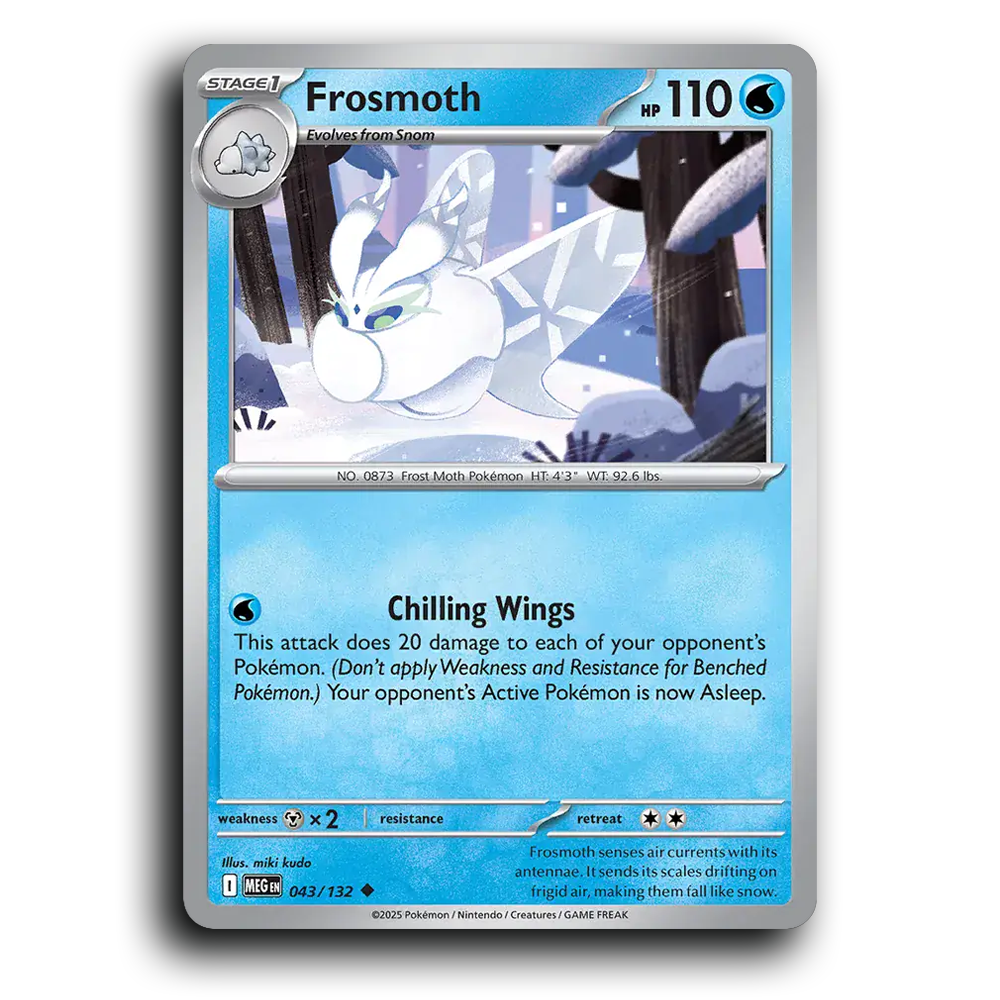 Frosmoth - 043/132 [Mega Evolution]
