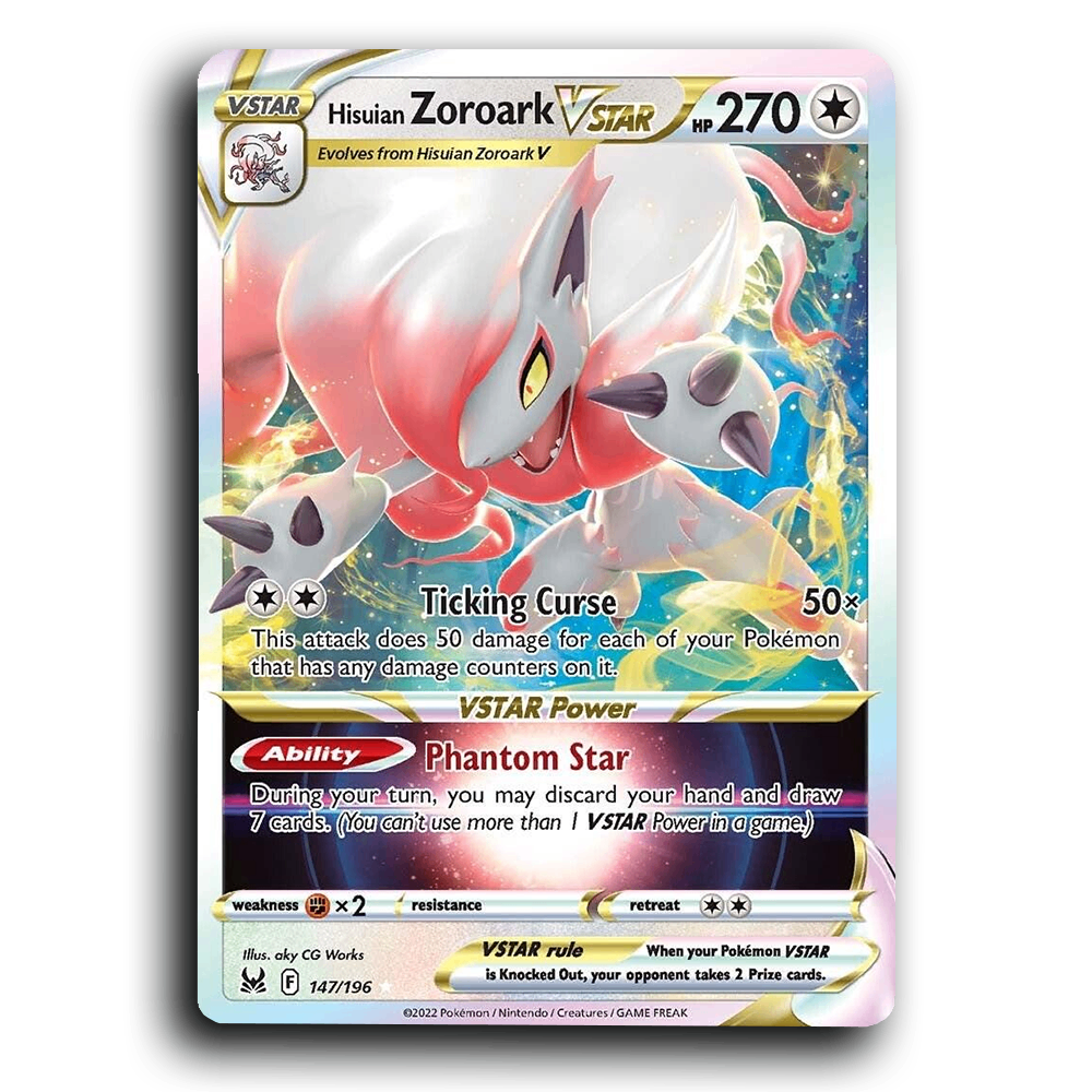 Hisuian Zoroark VSTAR (147/196) [Lost Origin]