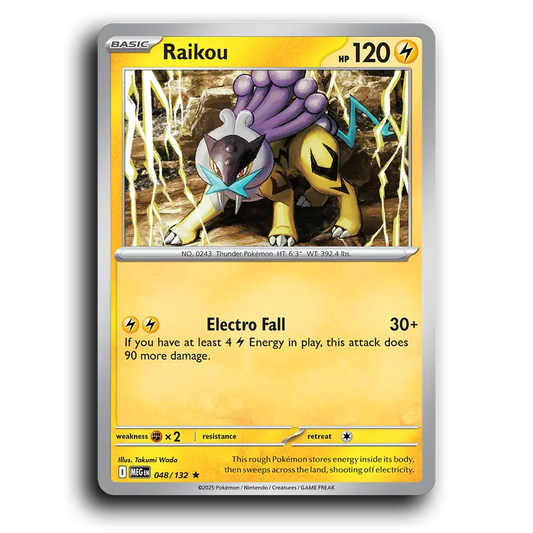 Raikou - 048/132 [Mega Evolution]