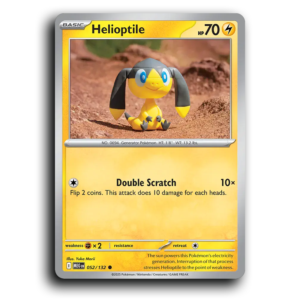 Helioptile - 052/132 [Mega Evolution]