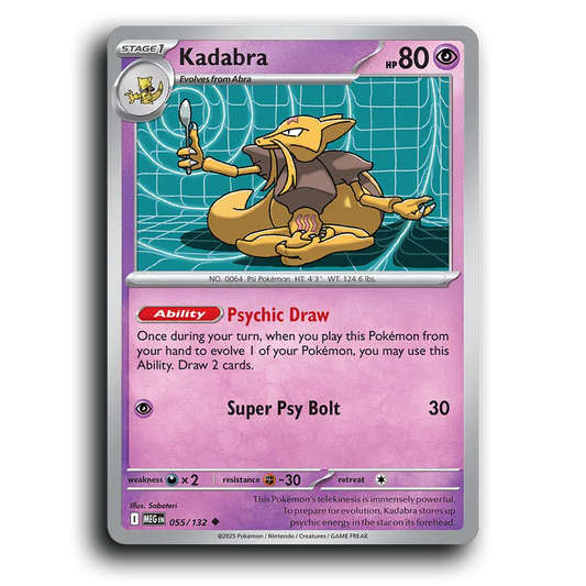 Kadabra - 055/132 [Mega Evolution]