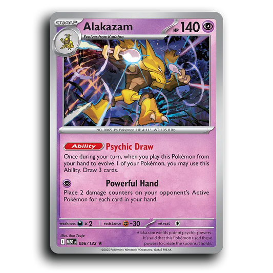 Alakazam - 056/132 [Mega Evolution]