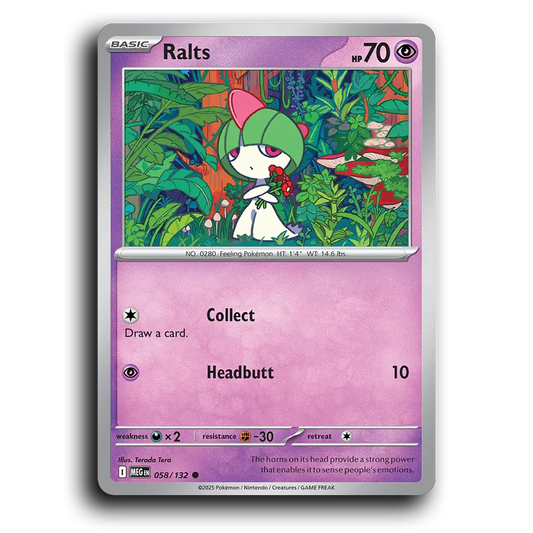 Ralts - 058/132 [Mega Evolution]