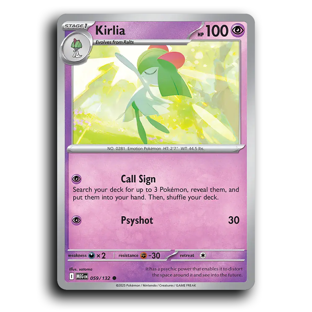 Kirlia - 059/132 [Mega Evolution]