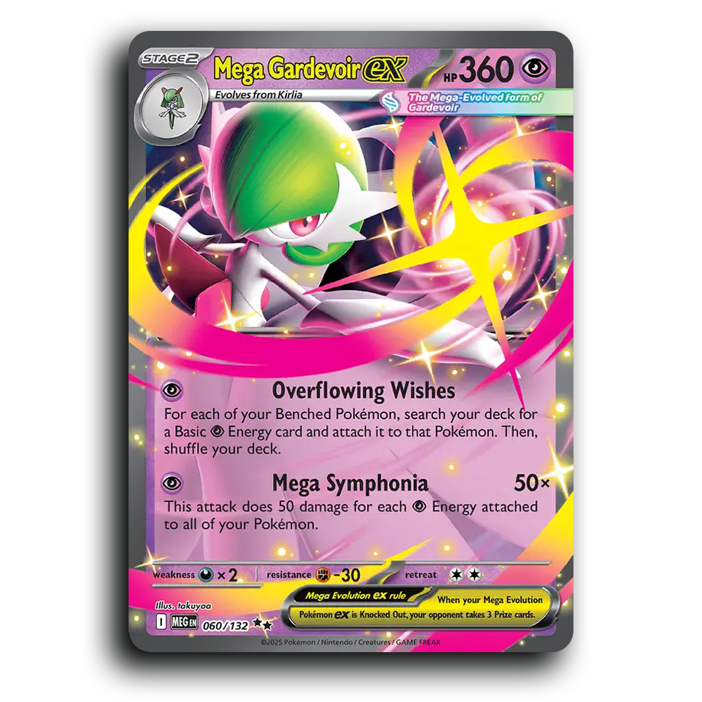 Mega Gardevoir ex - 060/132 [Mega Evolution]