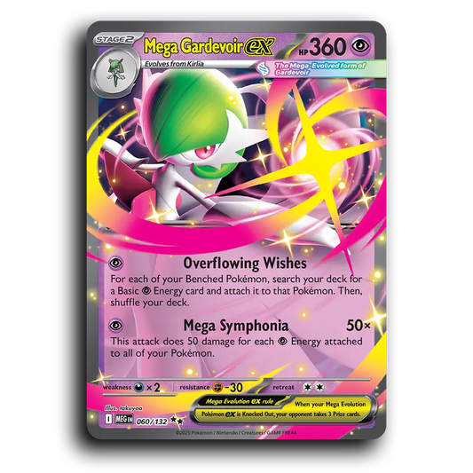 Mega Gardevoir ex - 060/132 [Mega Evolution]