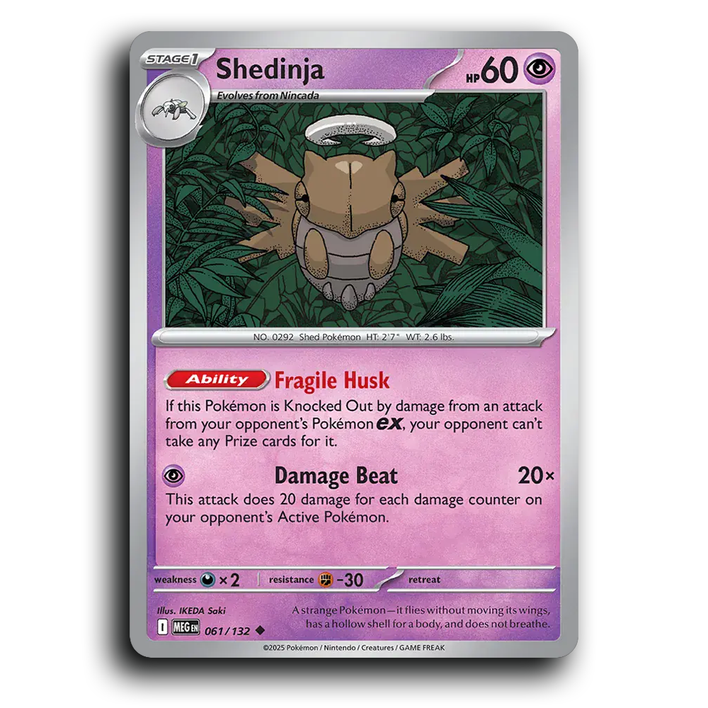 Shedinja - 061/132 [Mega Evolution]