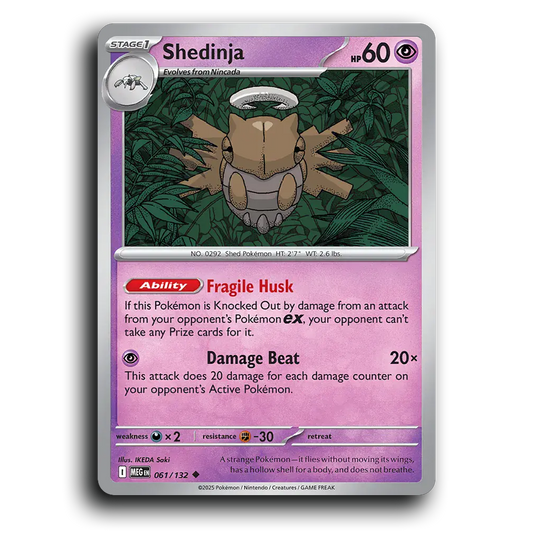 Shedinja - 061/132 [Mega Evolution]