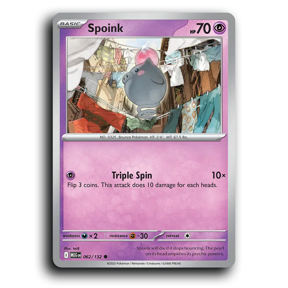 Spoink - 062/132 [Mega Evolution]