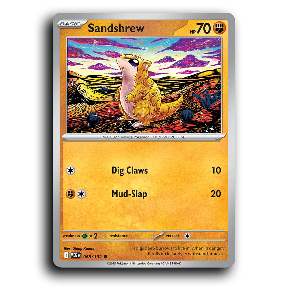 Sandshrew - 068/132 [Mega Evolution]