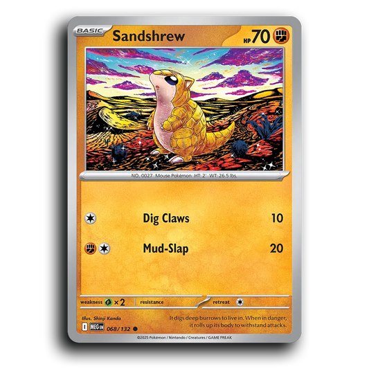 Sandshrew - 068/132 [Mega Evolution]