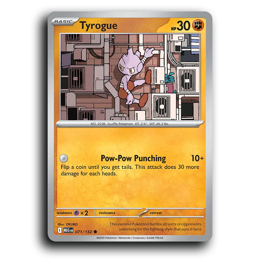 Tyrogue - 071/132 [Mega Evolution]