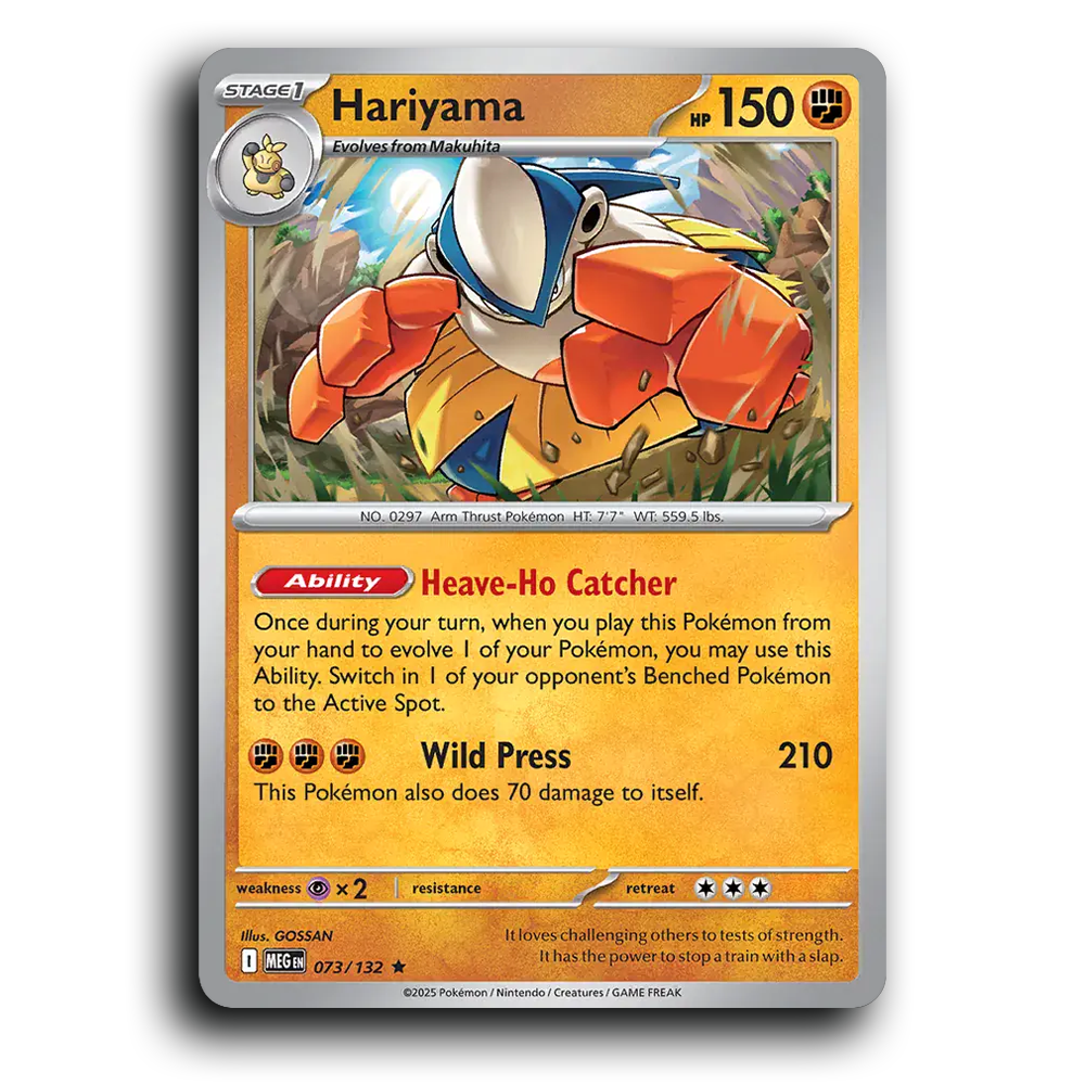 Hariyama - 073/132 [Mega Evolution]