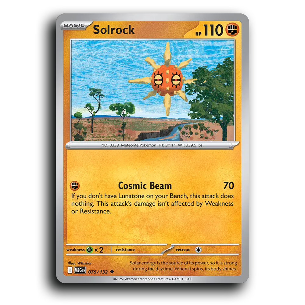 Solrock - 075/132 [Mega Evolution]