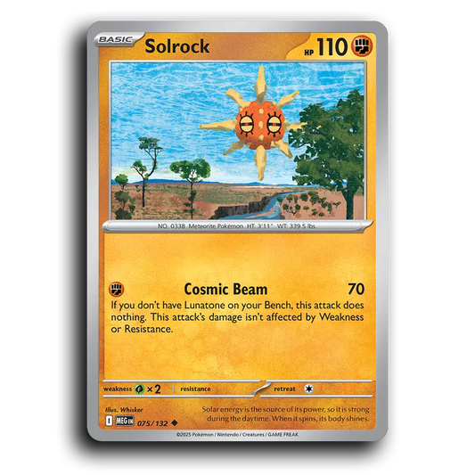 Solrock - 075/132 [Mega Evolution]