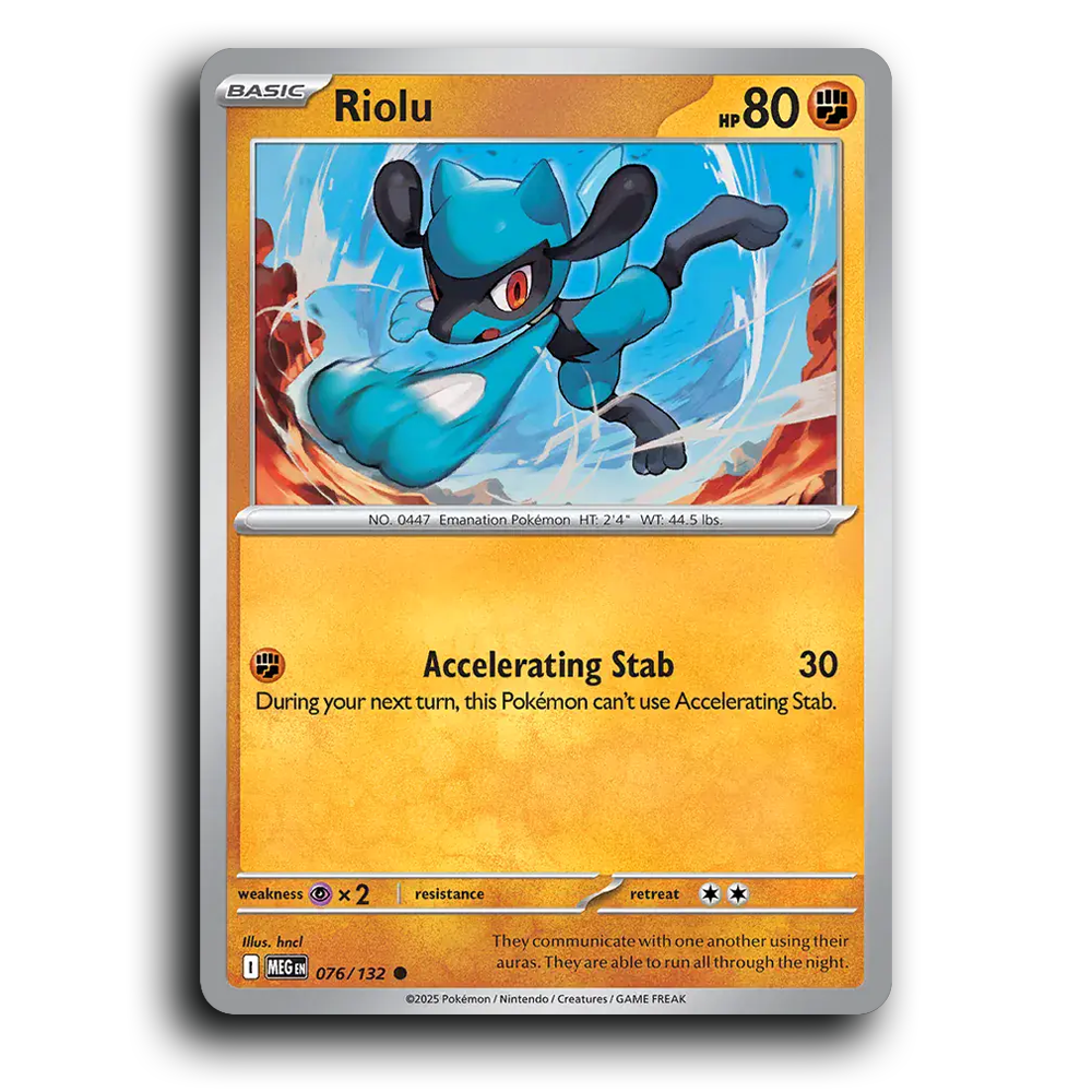 Riolu - 076/132 [Mega Evolution]