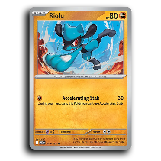 Riolu - 076/132 [Mega Evolution]