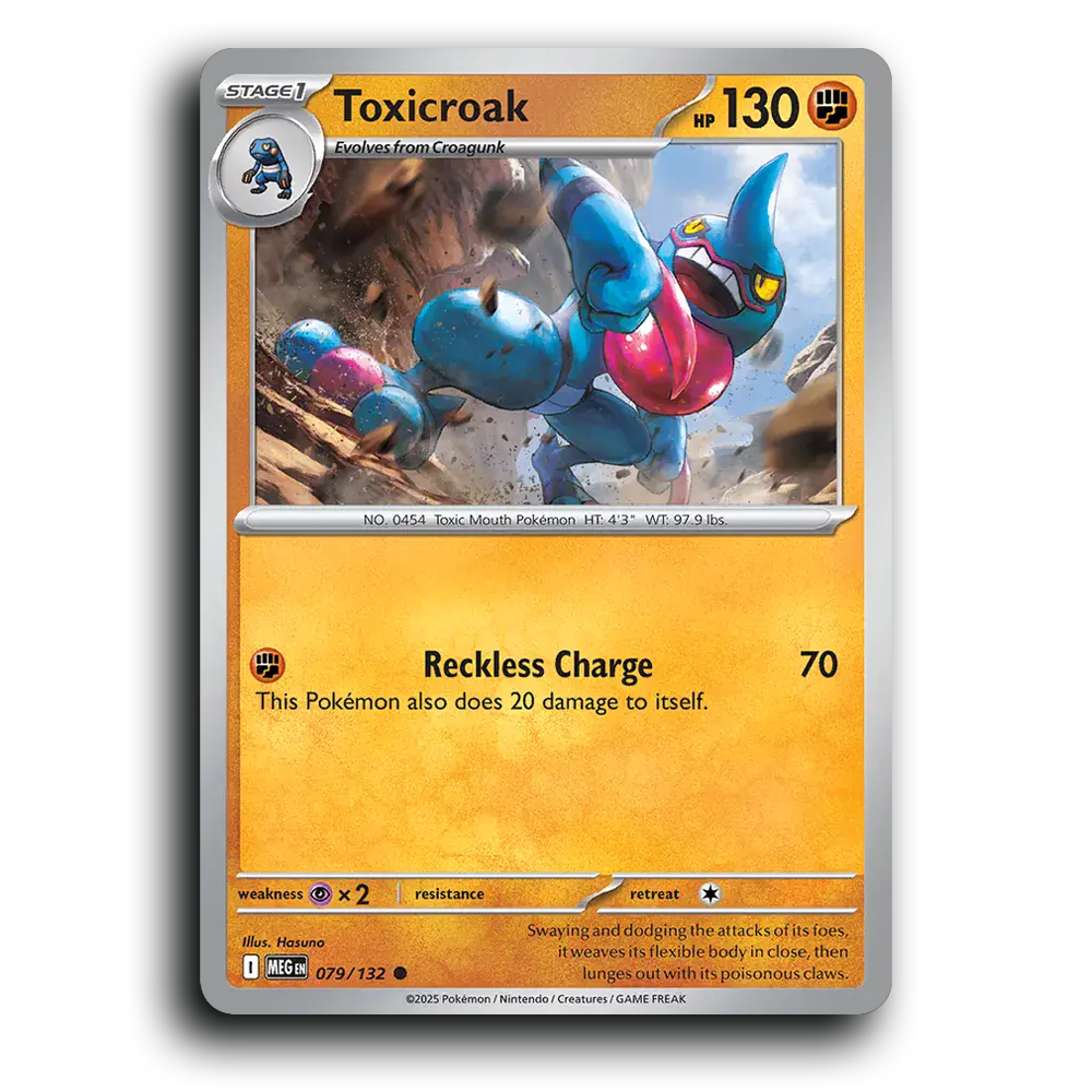 Toxicroak - 079/132 [Mega Evolution]