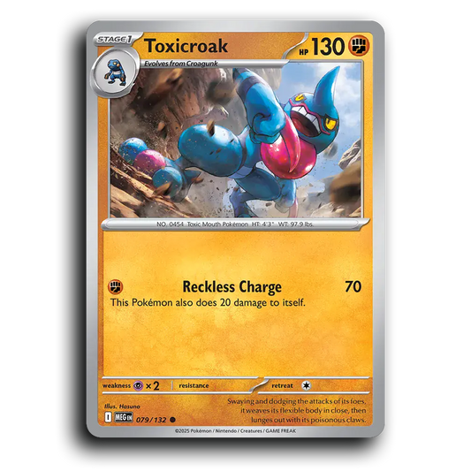 Toxicroak - 079/132 [Mega Evolution]