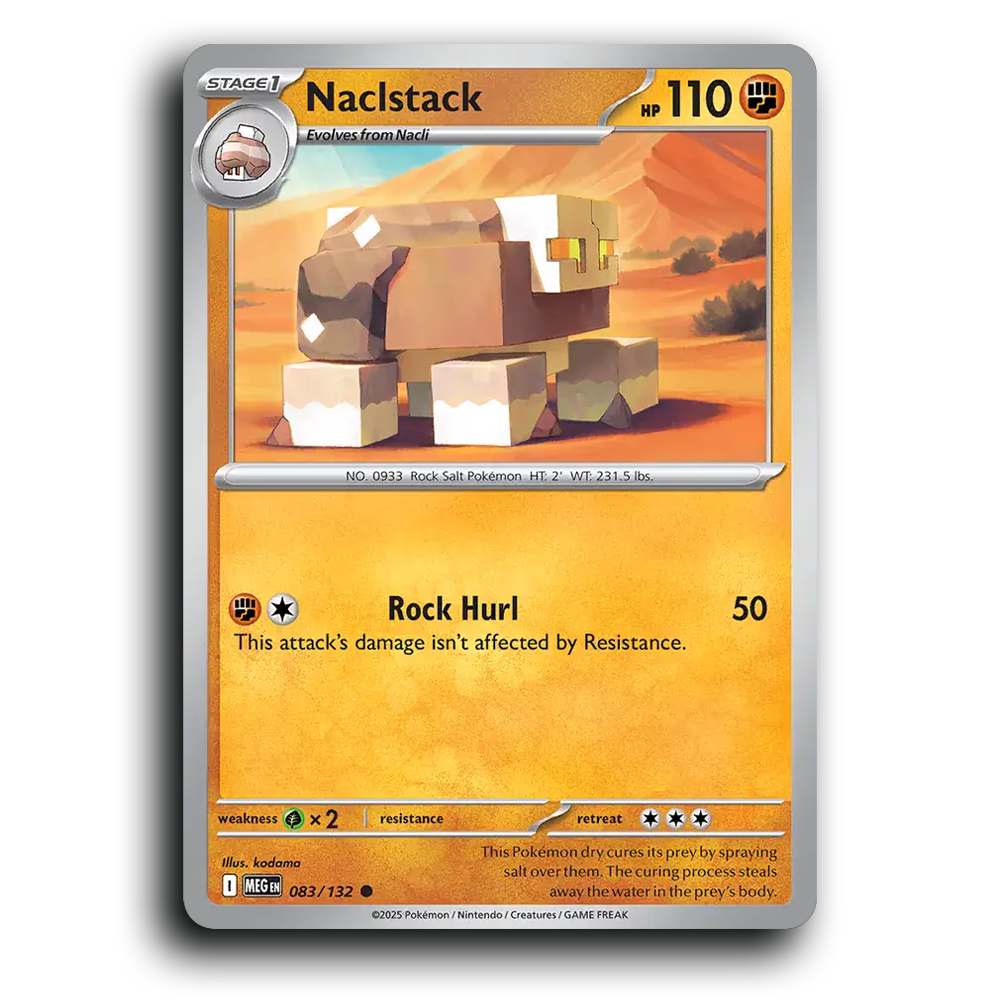 Naclstack - 083/132 [Mega Evolution]