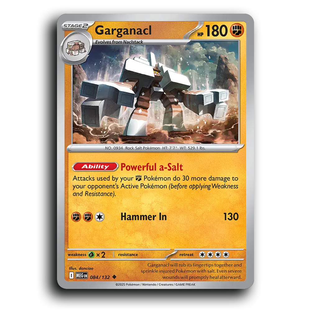 Garganacl - 084/132 [Mega Evolution]